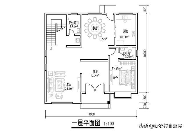 介紹一款農(nóng)村2層自建房設(shè)計(jì)圖，外觀新穎大氣