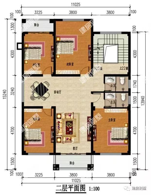 2棟簡歐式風(fēng)格的農(nóng)村自建房設(shè)計(jì)圖，外觀漂亮，布局也是真的不錯(cuò)