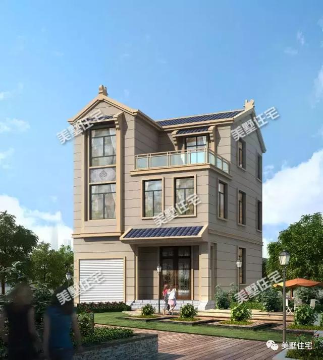 5套農(nóng)村別墅設(shè)計(jì)圖，占地面積都不超過(guò)120平，方方正正，簡(jiǎn)單實(shí)用