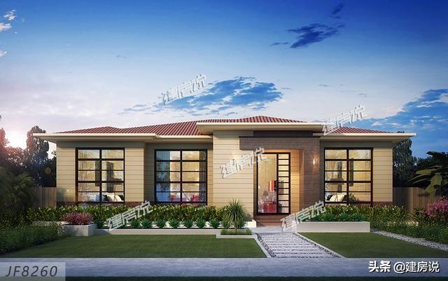 精選了5款一層別墅設(shè)計圖紙，美到爆，看完趕緊把圖紙收藏好了！