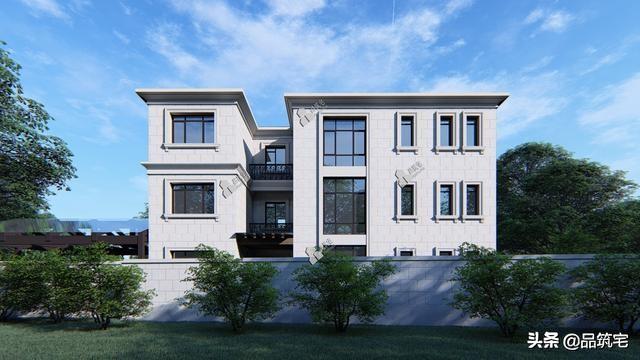 三層法式別墅設(shè)計(jì)圖，層次感豐富，法式細(xì)節(jié)細(xì)致到位，絕對的經(jīng)典