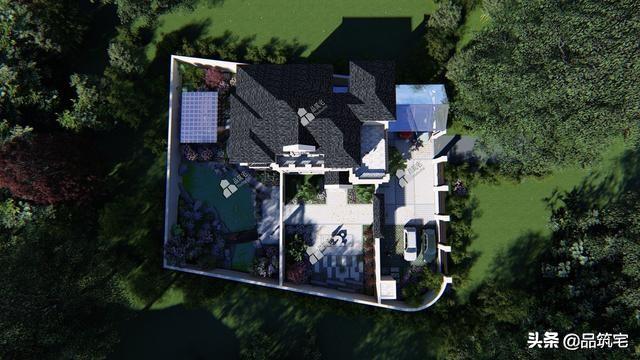 三層法式別墅設(shè)計(jì)圖，層次感豐富，法式細(xì)節(jié)細(xì)致到位，絕對的經(jīng)典