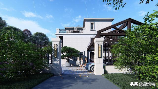 三層法式別墅設(shè)計(jì)圖，層次感豐富，法式細(xì)節(jié)細(xì)致到位，絕對的經(jīng)典