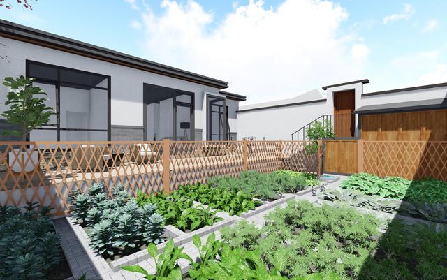 占地130平的農(nóng)村一層小別墅設(shè)計(jì)圖紙，現(xiàn)代風(fēng)格的獨(dú)棟別墅