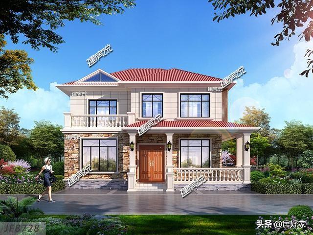 分享幾款二層別墅設(shè)計(jì)圖，選一款別墅建在老家，經(jīng)濟(jì)又實(shí)用