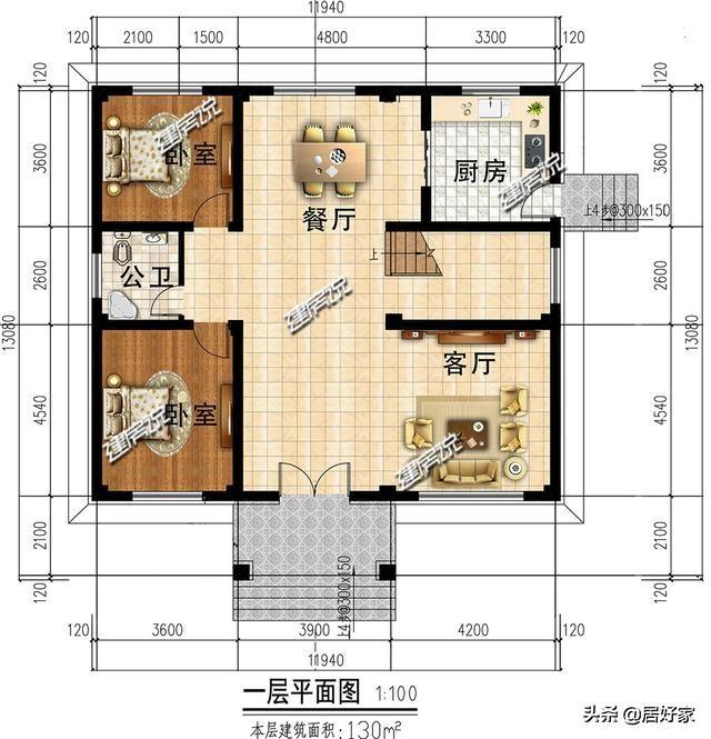 分享幾款二層別墅設(shè)計(jì)圖，選一款別墅建在老家，經(jīng)濟(jì)又實(shí)用