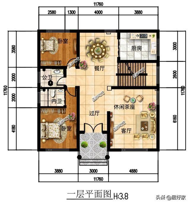 分享幾款二層別墅設(shè)計(jì)圖，選一款別墅建在老家，經(jīng)濟(jì)又實(shí)用