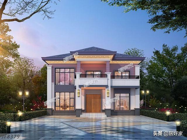 分享幾款二層別墅設(shè)計(jì)圖，選一款別墅建在老家，經(jīng)濟(jì)又實(shí)用