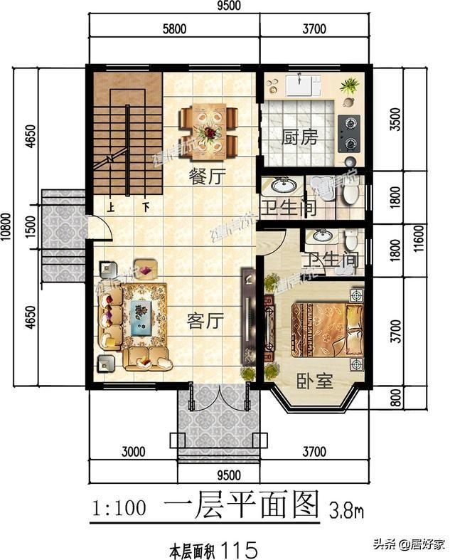 分享幾款二層別墅設(shè)計(jì)圖，選一款別墅建在老家，經(jīng)濟(jì)又實(shí)用