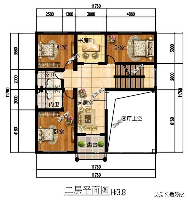 分享幾款二層別墅設(shè)計(jì)圖，選一款別墅建在老家，經(jīng)濟(jì)又實(shí)用