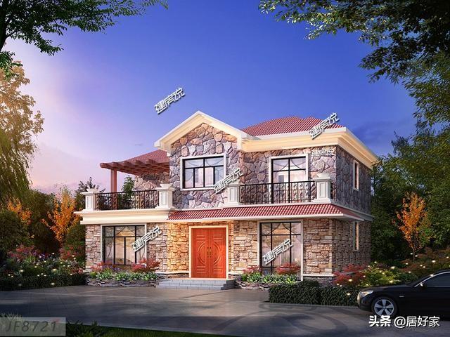 分享幾款二層別墅設(shè)計(jì)圖，選一款別墅建在老家，經(jīng)濟(jì)又實(shí)用