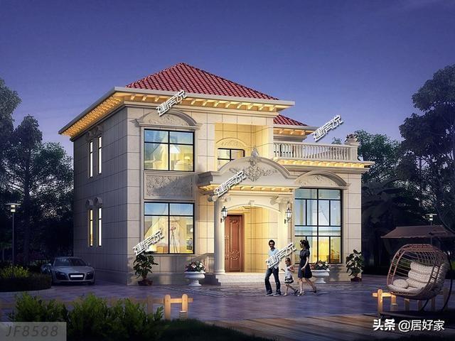分享幾款二層別墅設(shè)計(jì)圖，選一款別墅建在老家，經(jīng)濟(jì)又實(shí)用