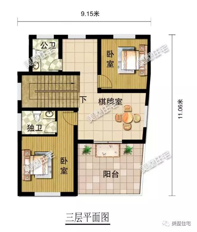 5套符合宅基地審批的農(nóng)村別墅設(shè)計圖，占地不超120平方米，看中哪套即可立即開工