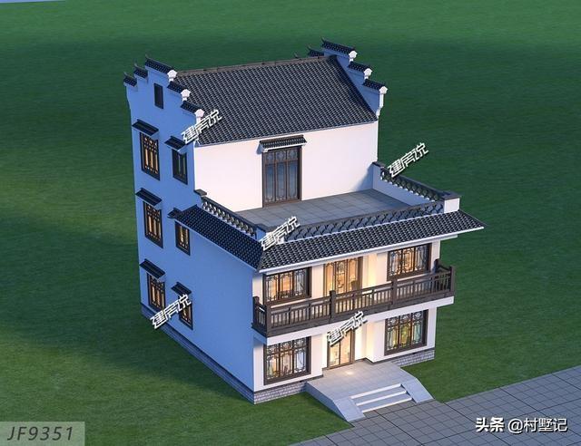 3款中式別墅設(shè)計(jì)圖任你選，經(jīng)典雅致，書香氣息