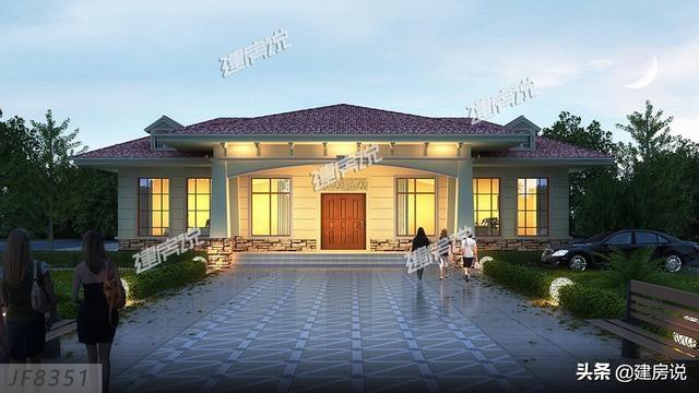 精選5款一層別墅設(shè)計圖，買房不如蓋別墅！美到爆！看完趕緊把圖紙收藏了