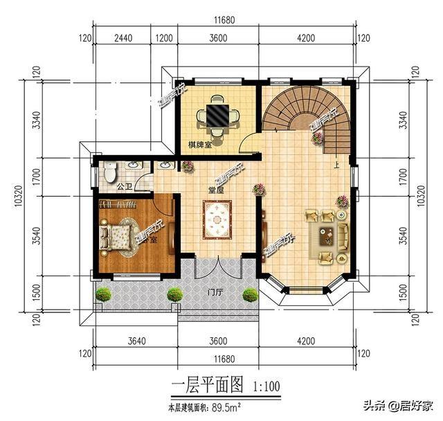 5款別墅設(shè)計圖紙，房子建得這么漂亮，再也不用怕娶不到媳婦了！