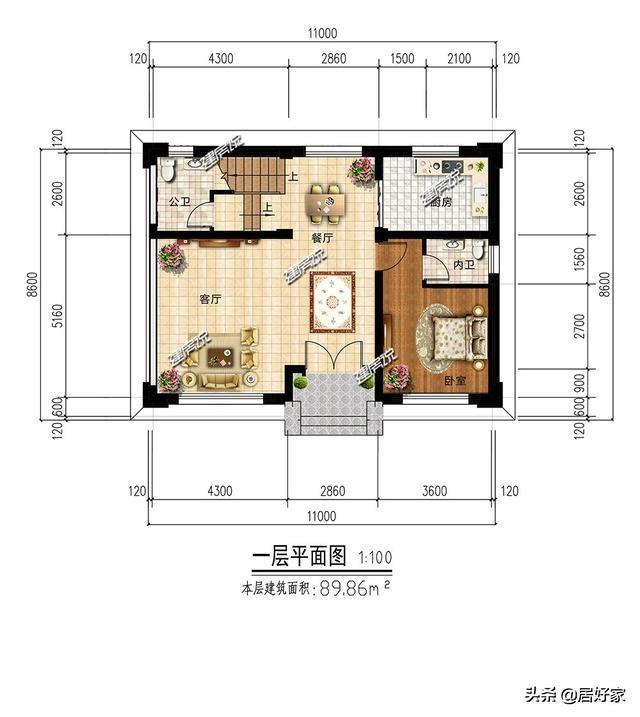 5款別墅設(shè)計圖紙，房子建得這么漂亮，再也不用怕娶不到媳婦了！
