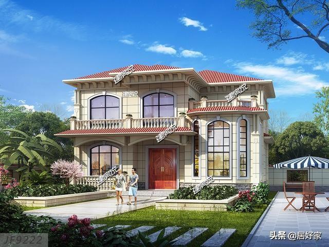 5款別墅設(shè)計圖紙，房子建得這么漂亮，再也不用怕娶不到媳婦了！