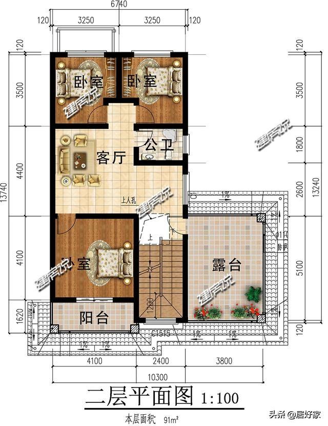 5款別墅設(shè)計圖紙，房子建得這么漂亮，再也不用怕娶不到媳婦了！