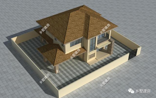 現(xiàn)代簡約農(nóng)村別墅設計圖，建上這么一棟，不僅時尚美觀，而且?guī)资甓疾粫^時