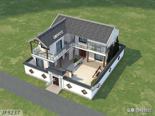 3套中式別墅設(shè)計(jì)圖，經(jīng)典雅致，書香氣息！在農(nóng)村老家有宅基地的有福了