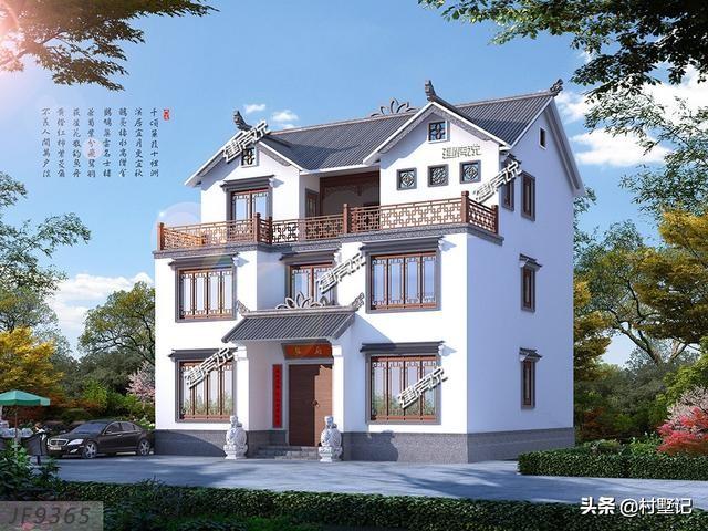 3套中式別墅設(shè)計(jì)圖，經(jīng)典雅致，書香氣息！在農(nóng)村老家有宅基地的有福了