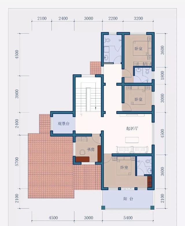 這三款自建別墅設(shè)計圖，房間布局簡潔緊湊，空間合理，經(jīng)濟(jì)適用