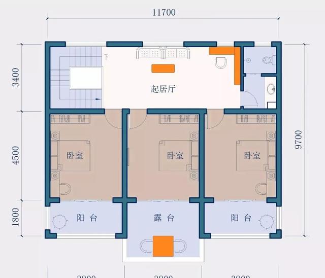 這三款自建別墅設(shè)計圖，房間布局簡潔緊湊，空間合理，經(jīng)濟(jì)適用