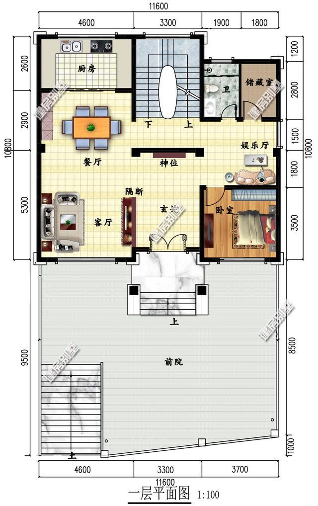 帶地下室三層別墅設(shè)計(jì)圖，量身的別墅定制設(shè)計(jì)，達(dá)到最好的效果
