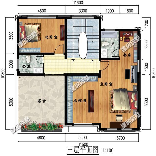 帶地下室三層別墅設(shè)計(jì)圖，量身的別墅定制設(shè)計(jì)，達(dá)到最好的效果