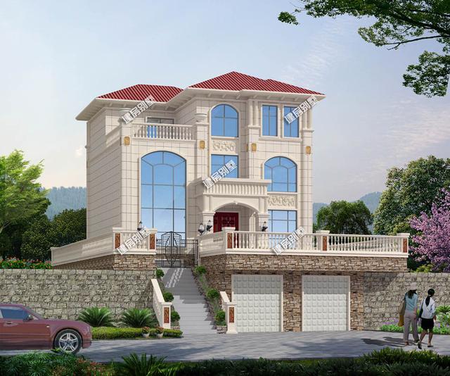 帶地下室三層別墅設(shè)計(jì)圖，量身的別墅定制設(shè)計(jì)，達(dá)到最好的效果