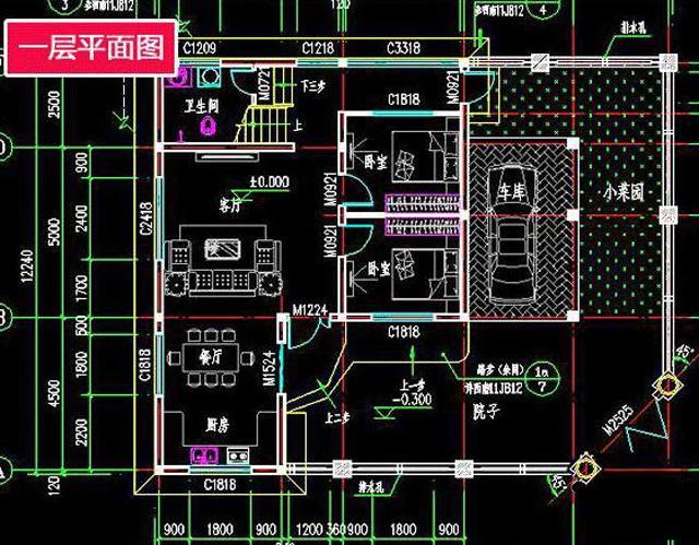 分享幾款帶車庫(kù)設(shè)計(jì)的二層別墅設(shè)計(jì)圖紙，適不適合你家的宅基地呢？