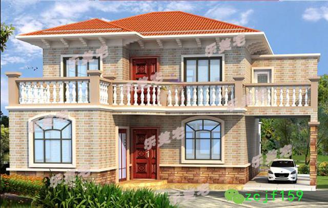 分享幾款帶車庫(kù)設(shè)計(jì)的二層別墅設(shè)計(jì)圖紙，適不適合你家的宅基地呢？