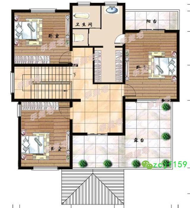 分享農(nóng)村真實(shí)建房案例設(shè)計(jì)圖，時(shí)尚的外觀，舒適的室內(nèi)布局