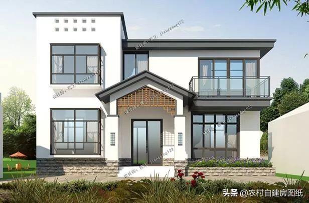 這套帶柴火灶和堂屋二層小別墅設(shè)計圖，讓你有面子還住的舒適