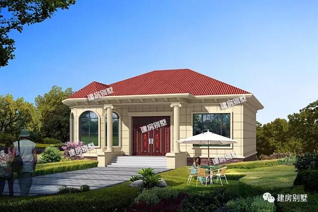 3棟在農(nóng)村很受歡迎的一層自建房設(shè)計圖，十幾萬就能返鄉(xiāng)蓋養(yǎng)老別墅