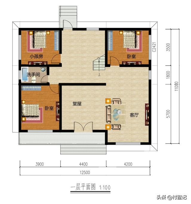 6款一層別墅設(shè)計(jì)圖推薦給你，造價(jià)才十幾萬(wàn)，別再說(shuō)你住不起別墅了