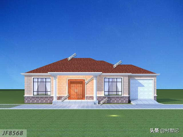 6款一層別墅設(shè)計(jì)圖推薦給你，造價(jià)才十幾萬(wàn)，別再說(shuō)你住不起別墅了