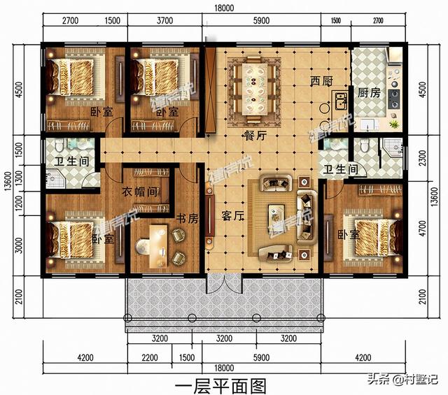 6款一層別墅設(shè)計(jì)圖推薦給你，造價(jià)才十幾萬(wàn)，別再說(shuō)你住不起別墅了