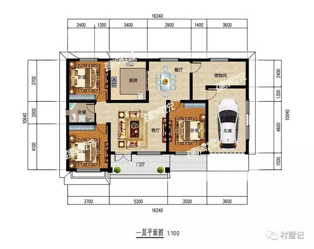 10款一層別墅設(shè)計(jì)圖，最低只要16萬，造價(jià)實(shí)惠，是真正值得建的好房子