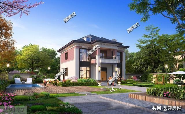 精選5款最好的二層別墅設(shè)計圖，看完收藏不吃虧