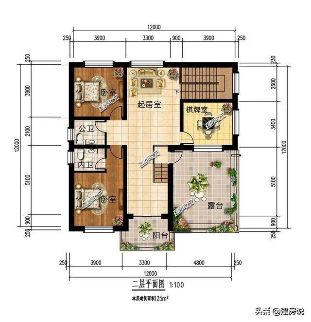 精選5款最好的二層別墅設(shè)計圖，看完收藏不吃虧