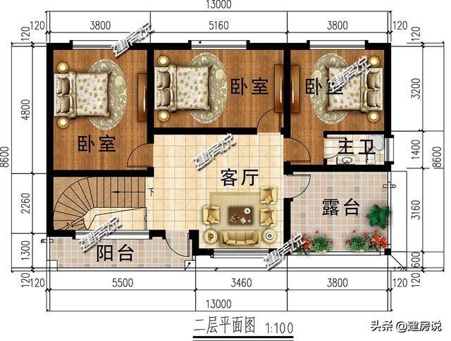 精選5款最好的二層別墅設(shè)計圖，看完收藏不吃虧