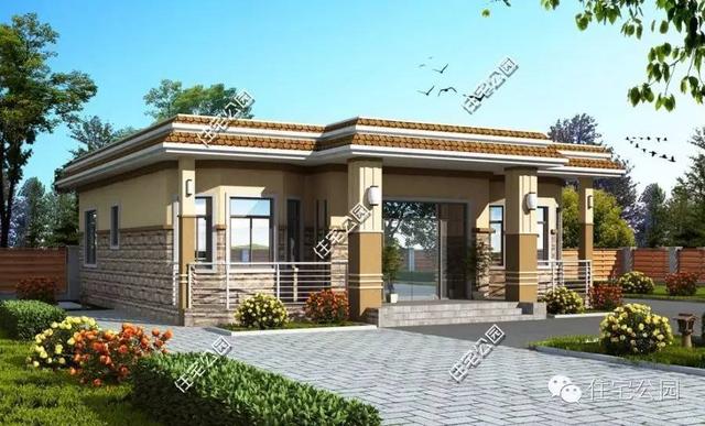 6套一層小別墅設(shè)計(jì)圖，建成10來(lái)萬(wàn)，想蓋房的朋友可以參考