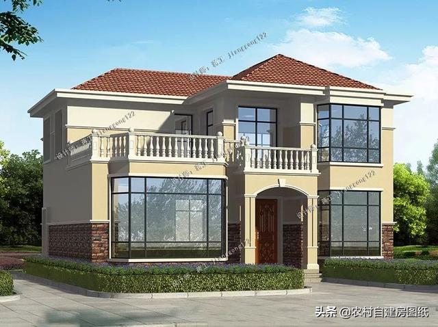 14款農(nóng)村別墅設(shè)計圖，二層三層都有，造價有便宜的，有貴的，需要建房的可以參考使用。
