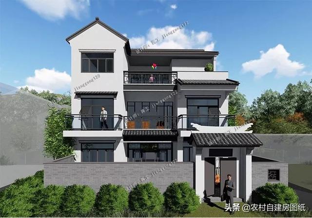 14款農(nóng)村別墅設(shè)計圖，二層三層都有，造價有便宜的，有貴的，需要建房的可以參考使用。