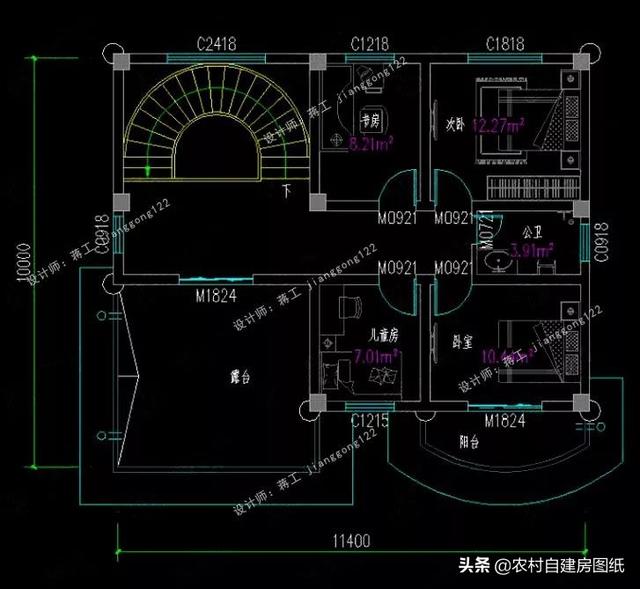 14款農(nóng)村別墅設(shè)計圖，二層三層都有，造價有便宜的，有貴的，需要建房的可以參考使用。