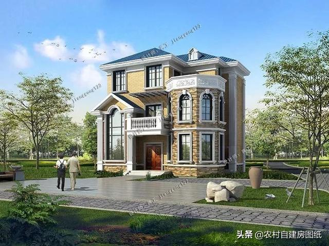 14款農(nóng)村別墅設(shè)計圖，二層三層都有，造價有便宜的，有貴的，需要建房的可以參考使用。