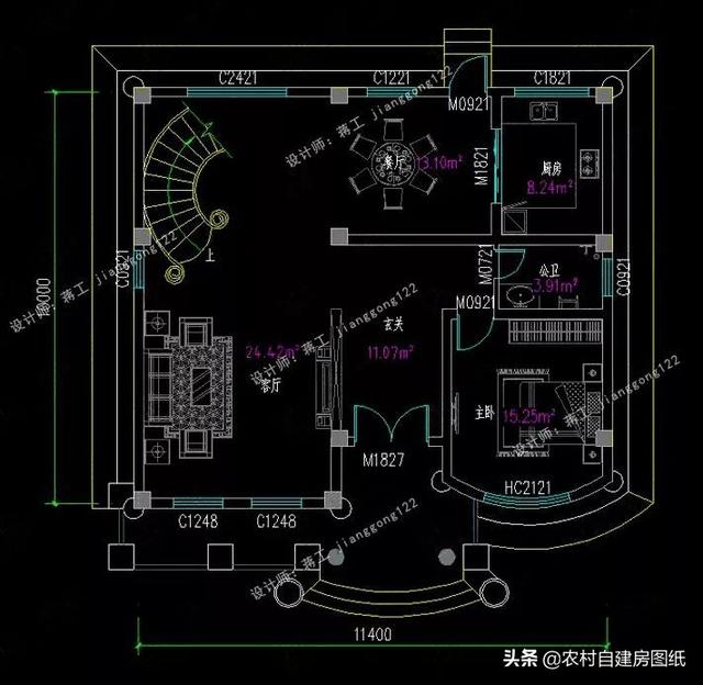 14款農(nóng)村別墅設(shè)計圖，二層三層都有，造價有便宜的，有貴的，需要建房的可以參考使用。