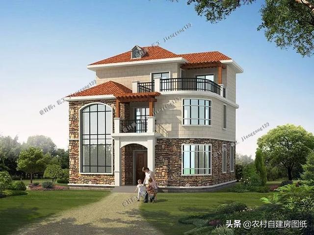14款農(nóng)村別墅設(shè)計圖，二層三層都有，造價有便宜的，有貴的，需要建房的可以參考使用。